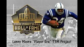 The Lenny Moore HOF TTM Autograph 