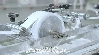 China advanced non stop toilet tissue paper production line equipment