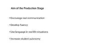 PPP method in ELT / Instructional Technology