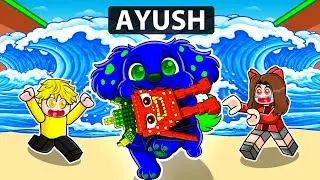 Trolling as a DOG In Escape Tsunami For Brainrots 😱