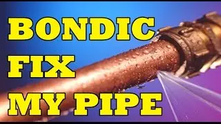 Bondic Copper Water Pipe Repair/Fix Test & Review Video - Subscribe and WIN