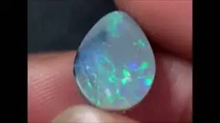 Опал получерный Австралийский благородный 2.78ct