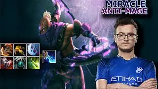 MIRACLE ANTI MAGE - SAFELANE CARRY!! Highlight