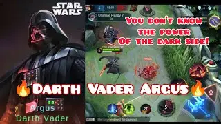 DARTH VADER ARGUS IS INSANE! COME TO THE DARK SIDE🔥