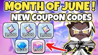*Month of June* 6 New Codes Cookie Run Kingdom || Cookie Run Kingdom Coupon Codes 2022