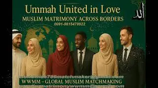 Helping Muslims Find Their Soulmates Across Cultures & Continents/Respectful&Global Muslim Matrimony