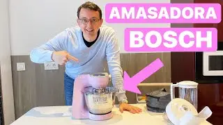 👩‍🍳 AMASADORA BOSCH MUM 5 [1000W] UNBOXING, PRUEBA 👍 y REVIEW 2021 ROSA Español