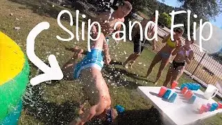 Rad Slip and Slide Pool Party!