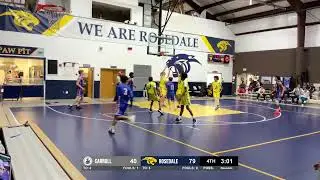 Varsity Boys - Rosedale vs Carroll Christian
