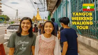Пеший тур выходного дня из Чайнатауна в центр Янгона в Мьянме 🇲🇲