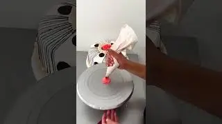 immersive cake making #happy birthday cake #beautiful decoration #lear together 🎂