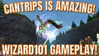 ✨ CANTRIPS IS AMAZING! Wizard101 Spring 2022 Test Realm Gameplay!