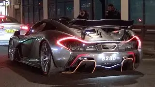 CHROME McLaren P1 Race Mode in the City!!