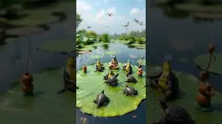 Turtles Find Zen at a Tiny Yoga Retreat 🐢🧘&zwj;♀️