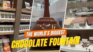 The World&rsquo;s BIGGEST Chocolate Fountain? ! Inside Switzerland&rsquo;s Surreal Lindt Home of Chocolate 🍫✨