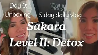 UNBOXING OF SAKARA LEVEL II: DETOX | FOLLOW WITH ME | 20% OFF CODE!