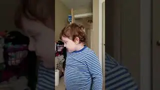 Mikey wants to teach his "brother" how to do the worm