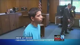 Teen suspect showed police where to find gun