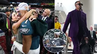 Who is Bry Burrows? Meet Eagles QB Jalen Hurts&rsquo; fianc&eacute;e after Super Bowl 2025 win