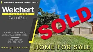 SOLD! Home for Sale: 8444 Fowler Lane, Eastvale, CA 92880