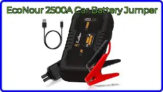 REVIEW (2025): EcoNour 2500A Car Battery Jumper. ESSENTIAL details.