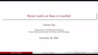 [논문리뷰] Normalizing Flows (NF) on Manifolds