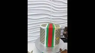 How to make a  Beautiful Gucci Cake..