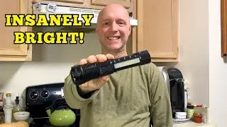 Super Bright Rechargeable Flashlight Review &mdash; Is This 2 Pack Worth It