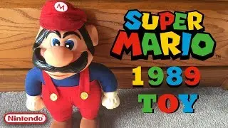 Check out this Super Mario toy from 1989 (Applause)