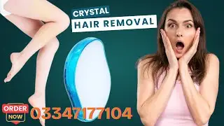 How To Use Crystal Hair Remover Stone | Crystal Hair Removal Price in Pakistan