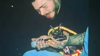 Post Malone Rockstar live Concert with Drugs