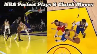 NBA&rsquo;s Most Flawless Plays & Ice-Cold Clutch Moves. #nba #viralvideo
