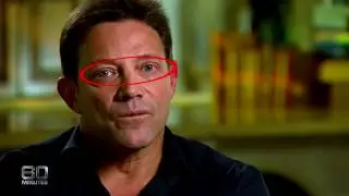 Body language: Jordan Belfort showing micro expression of anger