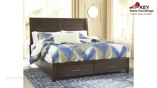 Ashley Darbry Queen Panel Bed With Storage (APK-B574-QPS) | KEY Home