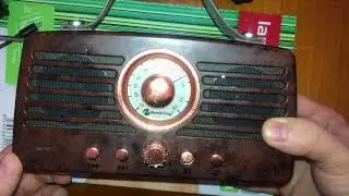 How to use this Retro portable Bluetooth Radio with out fixing