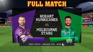 Melbourne Stars Vs Hobart Hurricane | Big Bash League 2021-22 | BBL | Gameplay