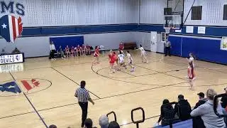Eighth grade versus licking Valley third-quarter