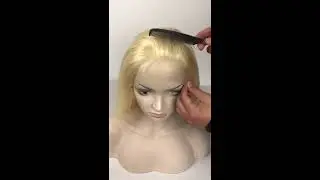 LACE WIG Factory Human Hair Lace Front Wig European hair with natural hairline