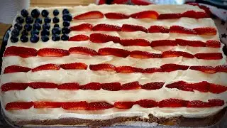 Memorial Day Cake (Also perfect for 4th of July)