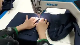 ব্যাক পকেট জয়েন এন্ড টপ সিন /প্রতি ঘন্টায় ১০০ পিস জয়েন /back pocket join/Paar yur 100 piece join