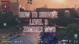 How to survive Call of Duty Zombies threat level 3 #mwz #mw3