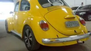fusca amarelo show