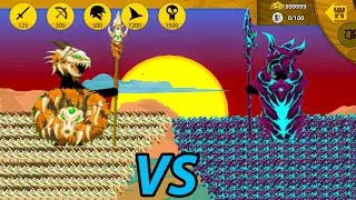 SPEARTON 9999 VS SWORDWRATH 9999 || STICK WAR LEGACY GAME