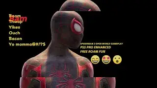 SPIDERMAN 2 OPEN WORLD GAMEPLAY PS5 PRO ENHANCED