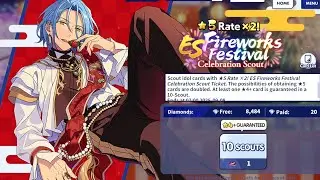 INVOCATION TICKET ★5&times;2 ES FIREWORKS FESTIVAL - ENSEMBLE STARS MUSIC!!