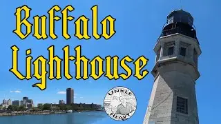 Buffalo Lighthouse &ndash; Queen City Bike Ferry &ndash; Canalside &ndash; Walking Around the Waterfront &ndash; Buffalo, NY
