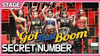 [STAGE] SECRET NUMBER 'Got That Boom' Media Showcase
