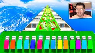 GTA V Online: CORRIDA VAI E VOLTA mais TROLL DO GTA!!! (MEME do LIP&Atilde;O)