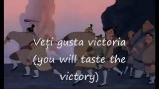 Mulan I'll make a man out of you (Romanian) Subs and trans