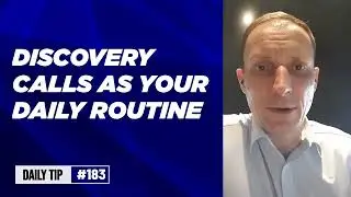 Founders launching #SaaS daily tip 183: Make discovery calls part of your daily routine